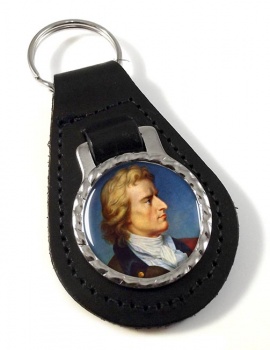 Friedrich Schiller Leather Key Fob