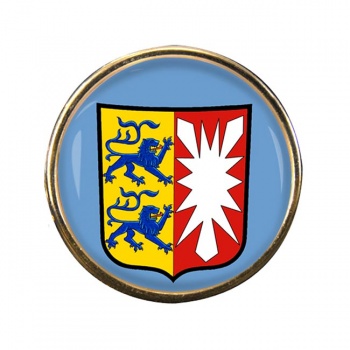 Schleswig-Holstein (Germany) Round Pin Badge