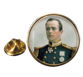 Robert Falcon Scott Round Pin Badge