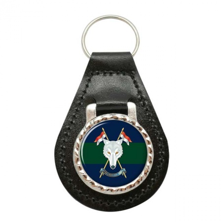 Scottish and North Ireland Yeomanry, British Army Leather Key Fob