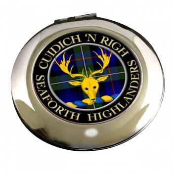 Seaforth Highlanders Scottish Clan Chrome Mirror