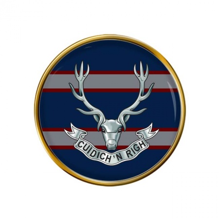 Seaforth Highlanders, British Army Pin Badge