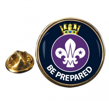 Sea Scouts Round Pin Badge