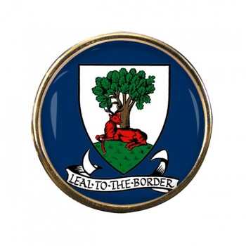 Selkirkshire (Scotland) Round Pin Badge