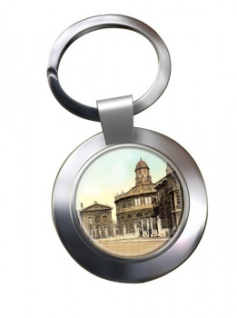 Sheldonian Theatre Oxford Chrome Key Ring