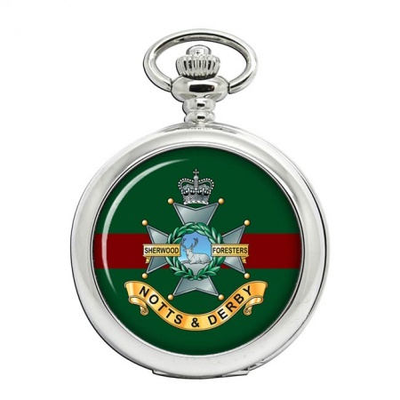 Sherwood Foresters, British Army Pocket Watch