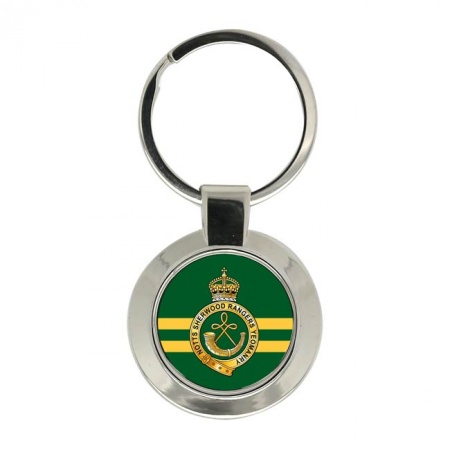 Sherwood Rangers Yeomanry (SRY), British Army Key Ring