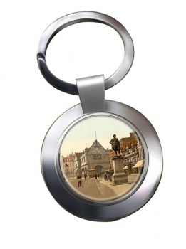 Shrewsbury Chrome Key Ring