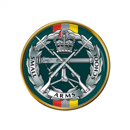 Small Arms School Corps (SASC), British Army ER Pin Badge