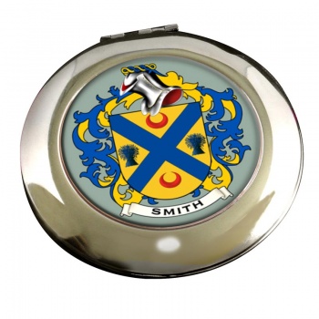 Smith Scotland Coat of Arms Chrome Mirror
