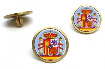 Coat of Arms Escudo de Espana (Spain) Golf Ball Marker