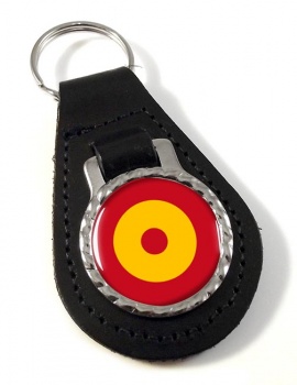 Ej�rcito del Aire Roundel (Spanish Air Force) Leather Key Fob