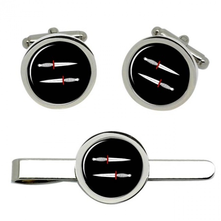 Army Special Operations Brigade, British Army Cufflinks and Tie Clip Set