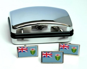 Southern Rhodesia Flag Cufflink and Tie Pin Set