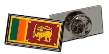 Sri Lanka Flag Pin Badge
