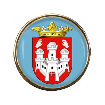 Stad Antwerpen (Belgium) Round Pin Badge