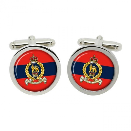 Staff and Personnel Support (SPS) Branch, British Army CR Cufflinks in Chrome Box