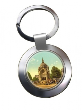 Église Saint-Augustin de Paris Chrome Key Ring