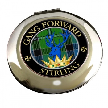 Stirling Scottish Clan Chrome Mirror