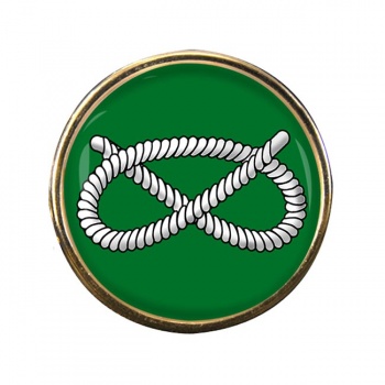Stafford Knot Round Pin Badge