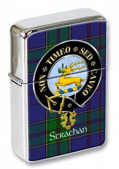 Strachan Scottish Clan Flip Top Lighter