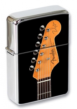 Stratocaster Guitar Flip Top Lighter