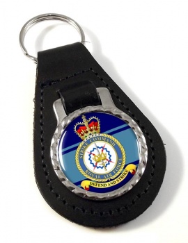Strike Command (Royal Air Force) Leather Key Fob