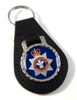 South Wales Police Leather Key Fob