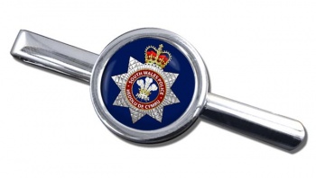 South Wales Police Round Tie Clip