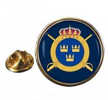 Livregementets husarer (Swedish Hussars) Round Pin Badge
