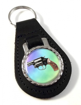 Smith & Wesson Police Special Leather Key Fob