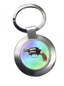 Smith & Wesson Police Special Chrome Key Ring