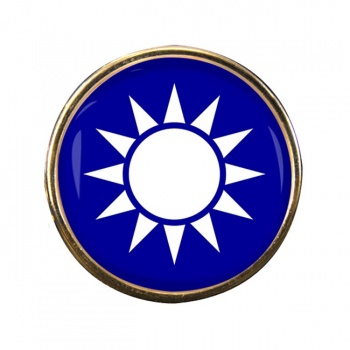 Taiwan Round Pin Badge