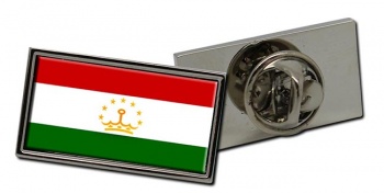 Tajikistan Flag Pin Badge