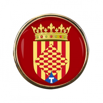 Tarragona (Spain) Round Pin Badge