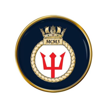 Third Mine Counter Measures Squadron (MCM3), Royal Navy Pin Badge
