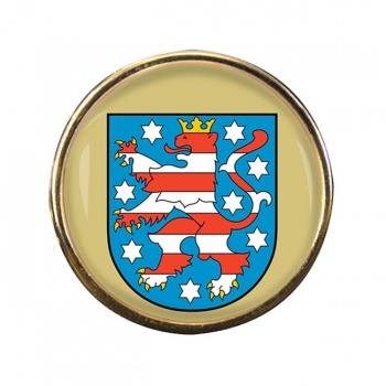 Thuringen (Germany) Round Pin Badge