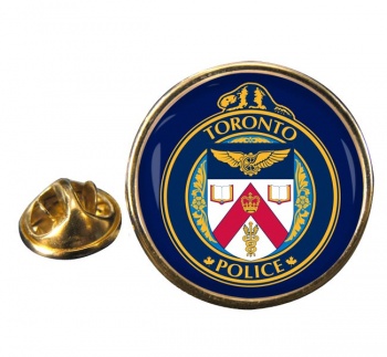 Toronto Police Round Pin Badge