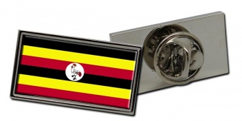 Uganda Flag Pin Badge