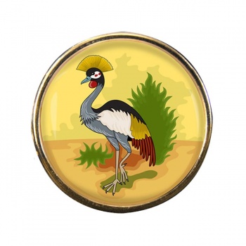 Uganda Badge Round Pin Badge