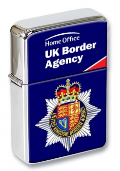UK Border Agency Rectangle Cufflink and Tie Pin Set