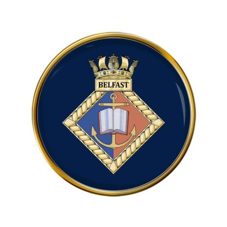University Royal Naval Unit URNU Belfast, Royal Navy Pin Badge