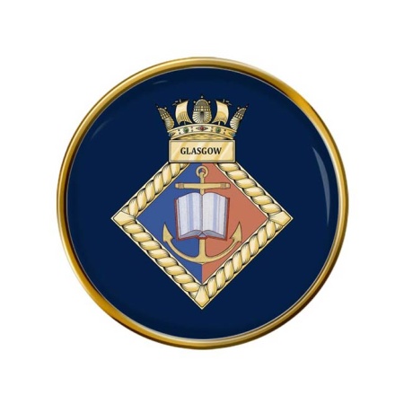 University Royal Naval Unit URNU Glasgow, Royal Navy Pin Badge
