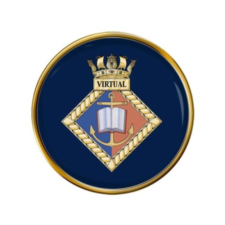 University Royal Naval Unit URNU Virtual, Royal Navy Pin Badge