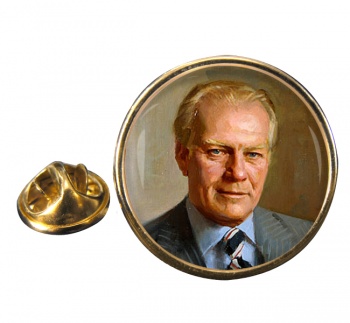 President Gerald Ford Round Pin Badge