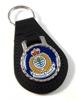 Vancouver Police Leather Key Fob