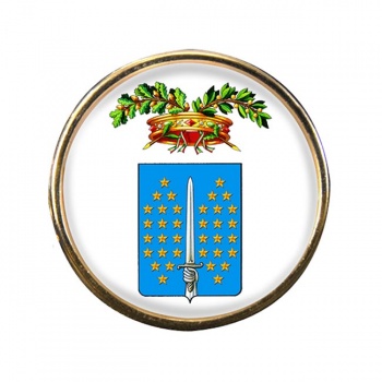 Vercelli (Italy) Round Pin Badge