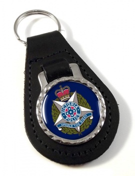 Victoria Police Leather Key Fob