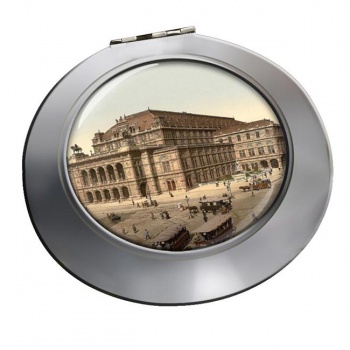 Vienna Opera House Chrome Mirror