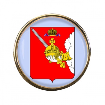 Vologda Round Pin Badge